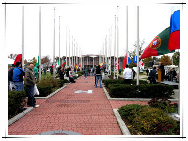 International Flag Raising Ceremony