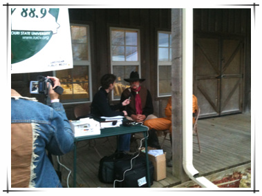 Live Broadcast from the Pony Express Sesquicentennial