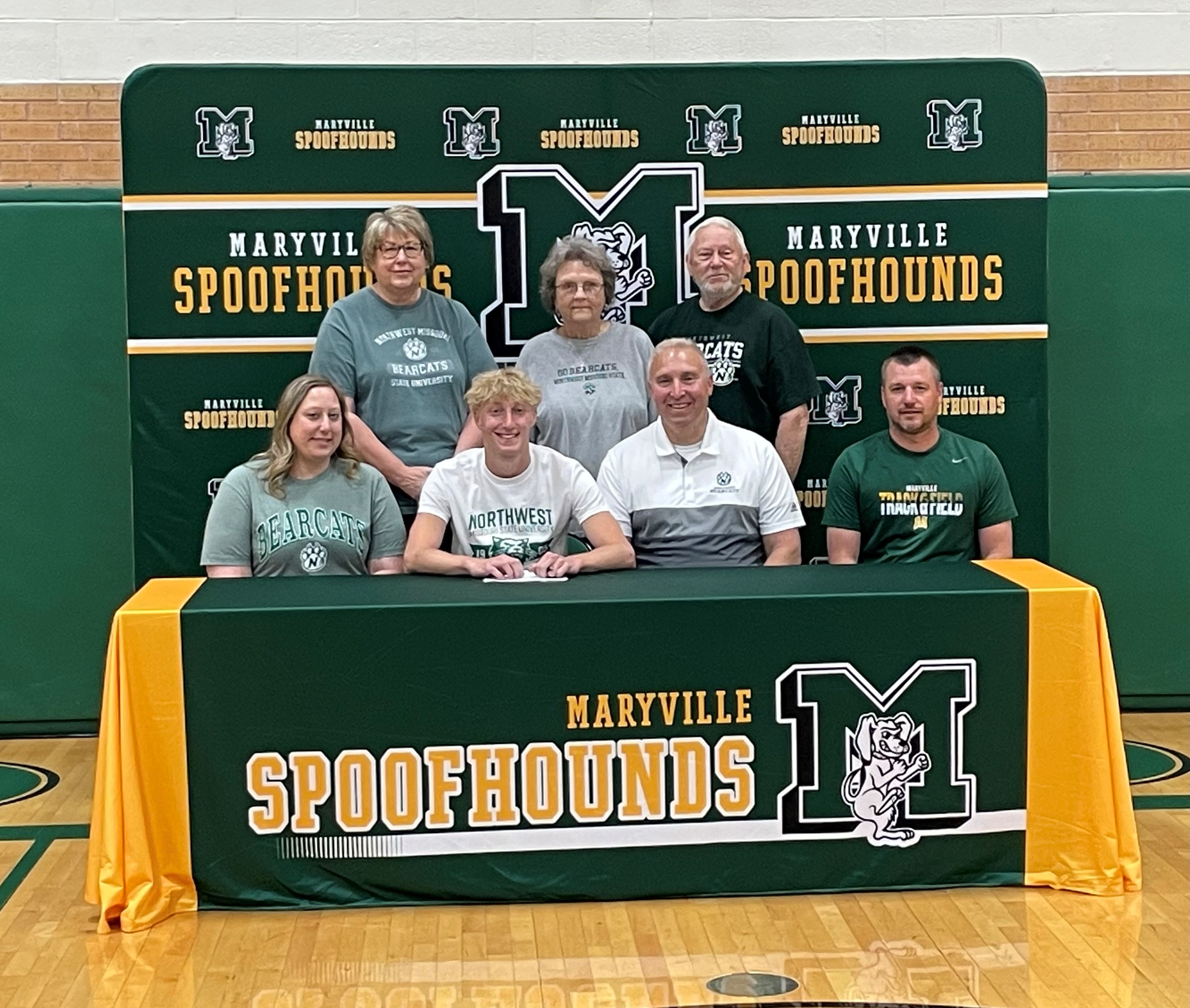 Wyatt Garner signed with Northwest Missouri State track & field.