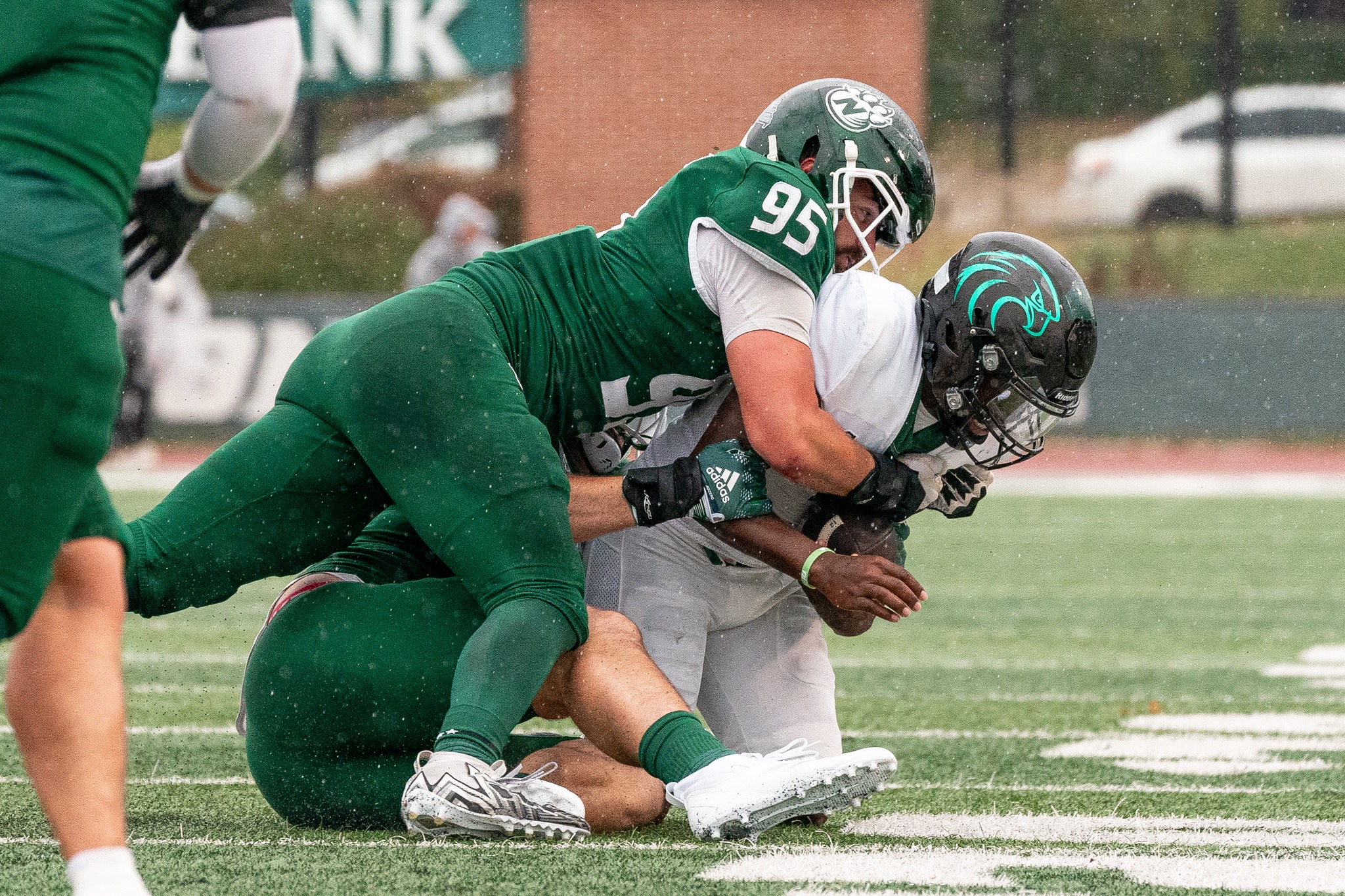 Jake Fisher was named MIAA Defensive Lineman of the Year.